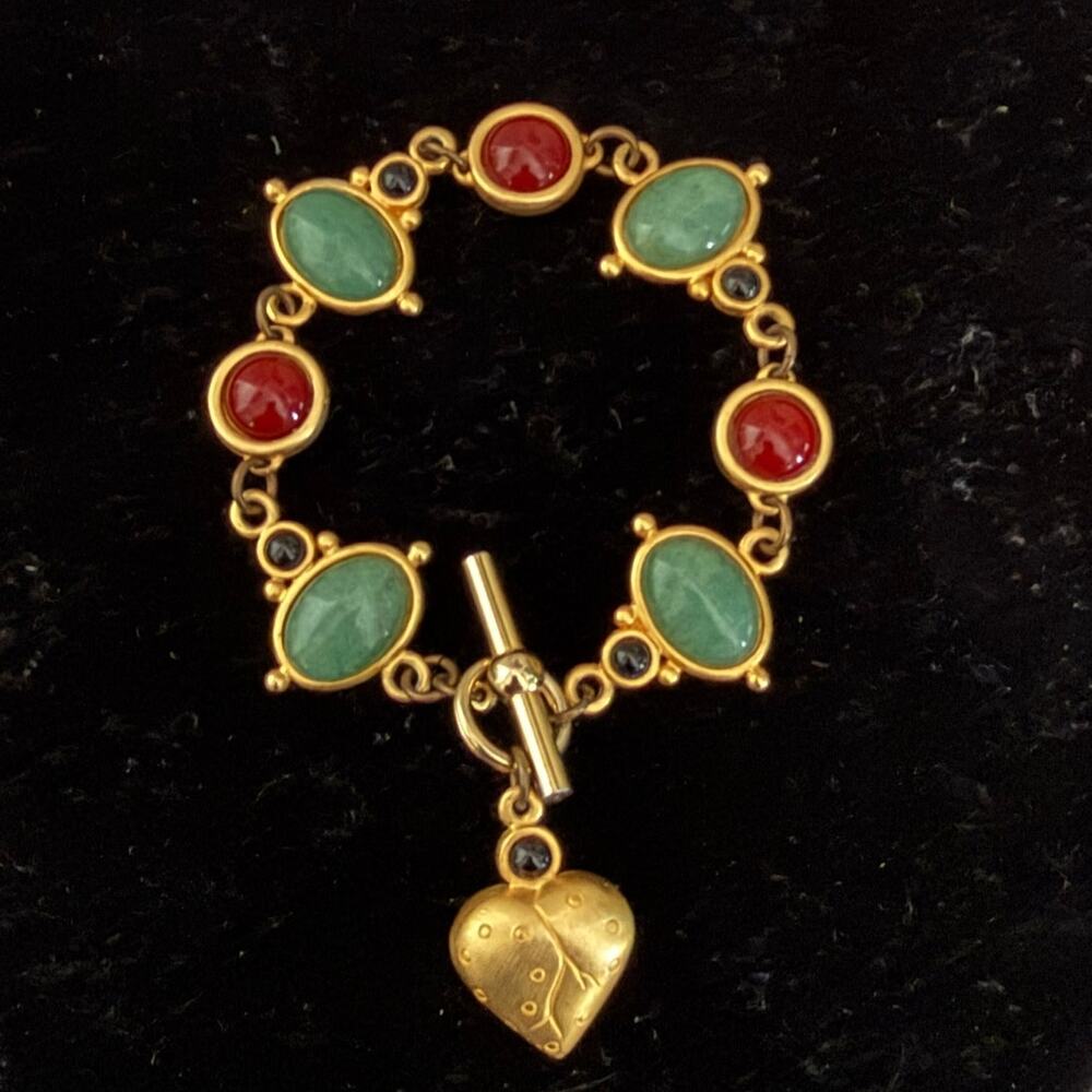 Pamela H for Giorgio Beverly Hills Scarab Bracelet - Vintage 1990s